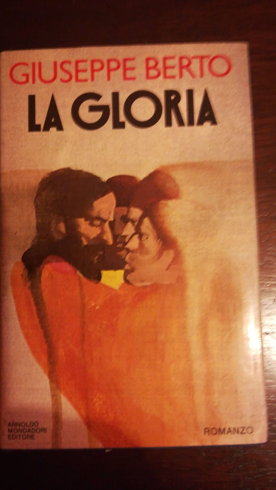 La gloria. Romanzo. - copertina
