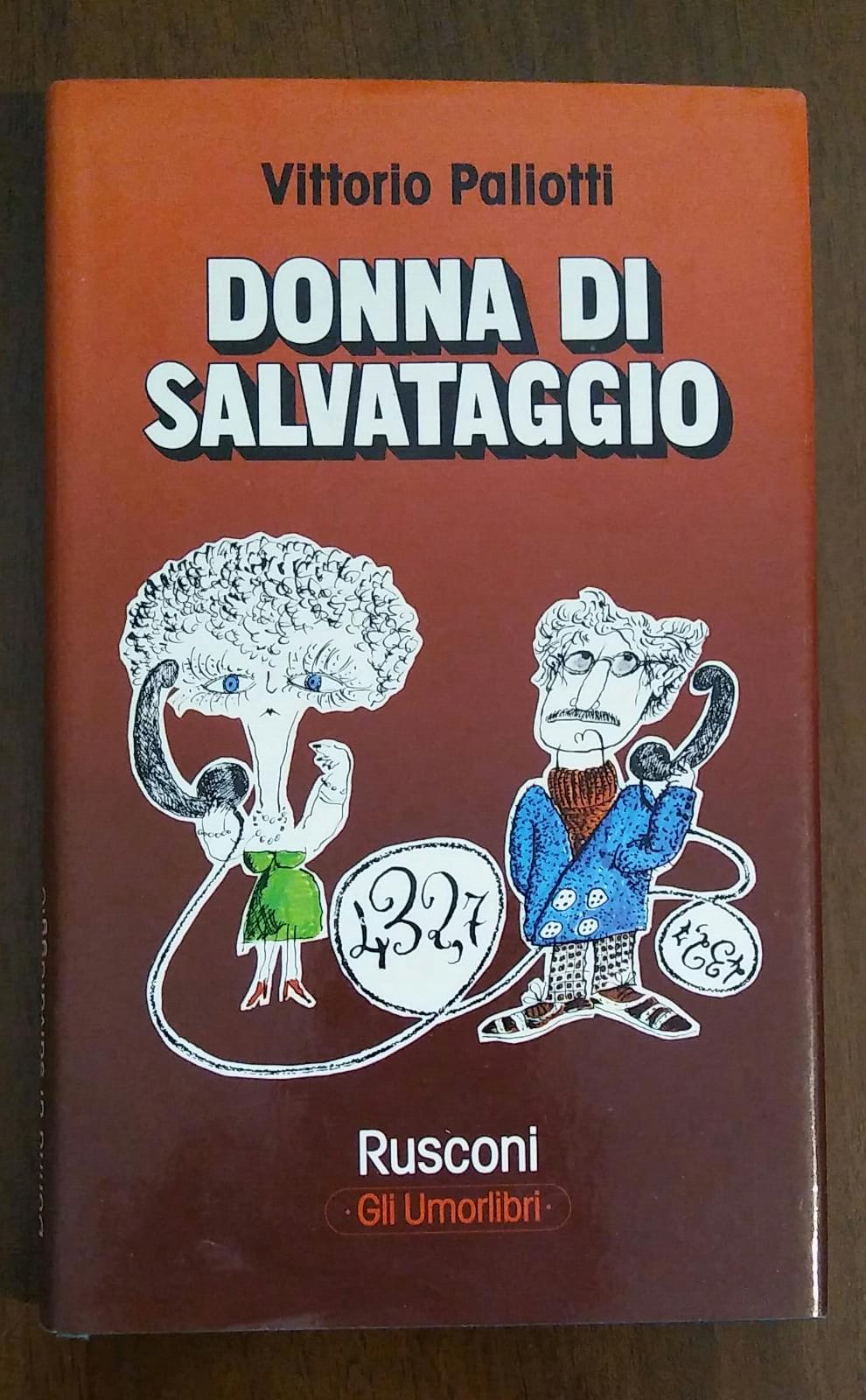 donna di salvataggio - copertina