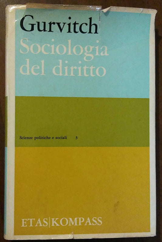Sociologia del diritto - copertina