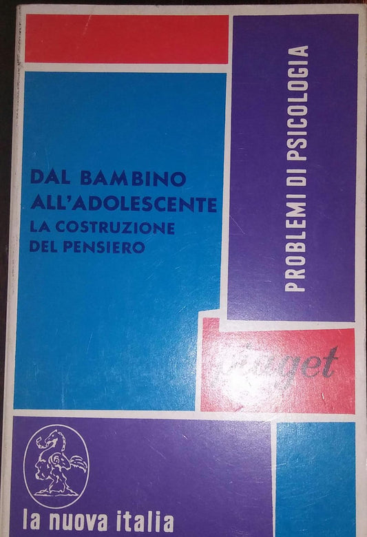Dal bambino all'adolescente La costruzione del pensiero Passi scelti - copertina