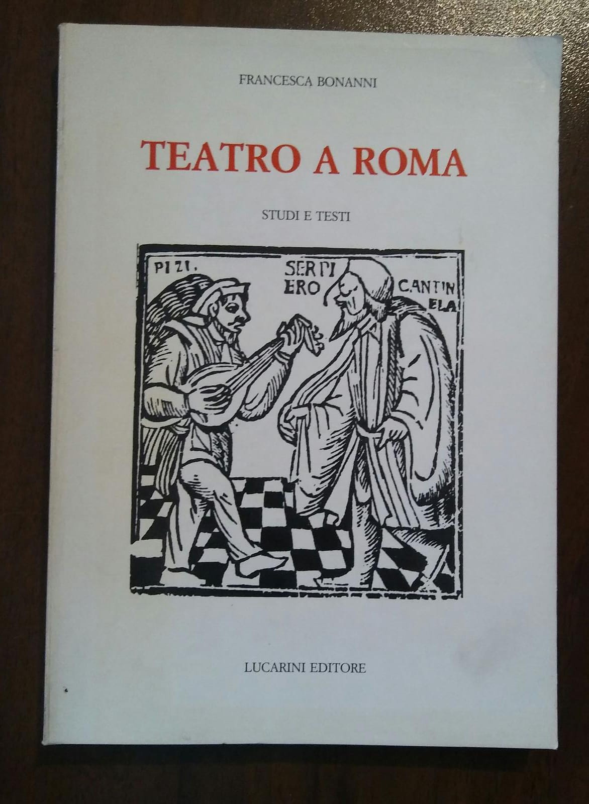 TEATRO A ROMA - copertina