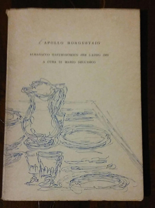 ALMANACCO GASTRONOMICO PER L'ANNO 1960 - copertina
