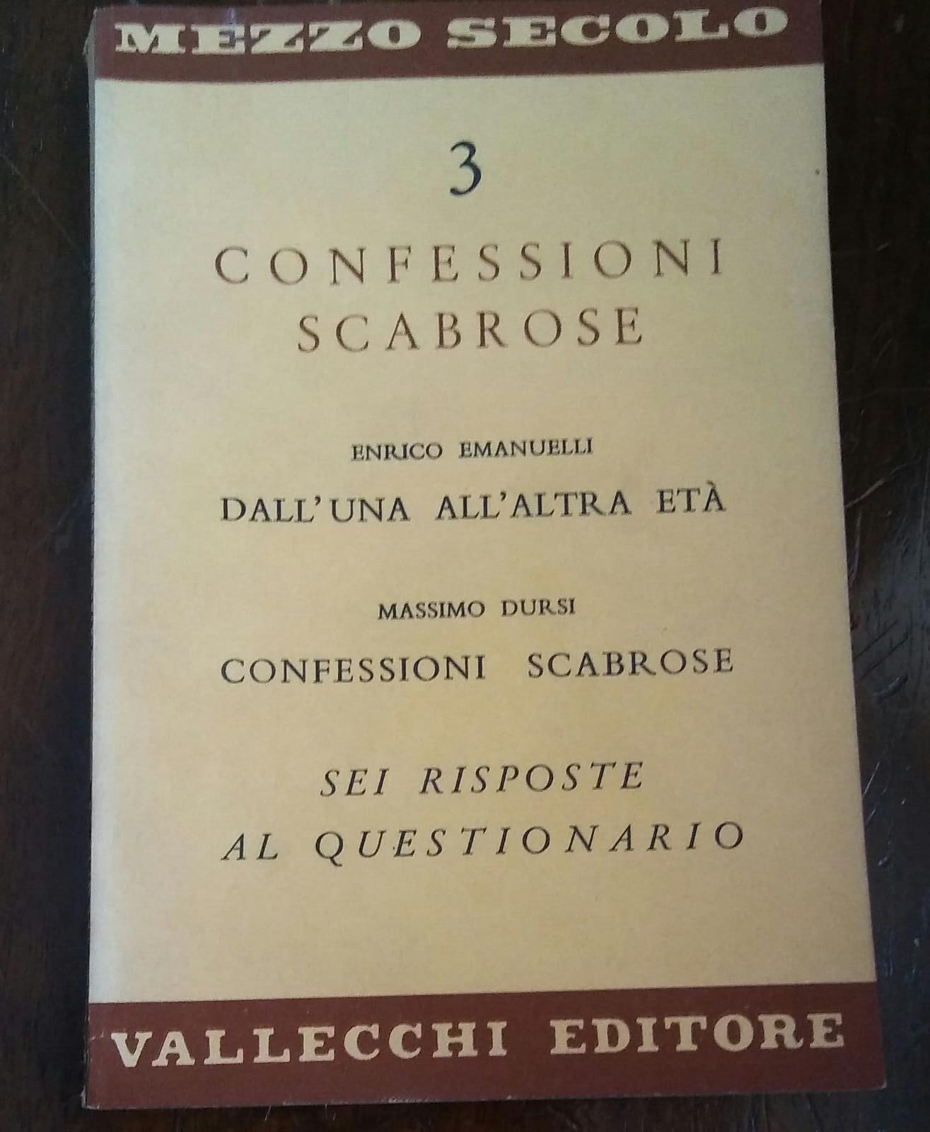 CONFESSIONI SCABROSE - copertina