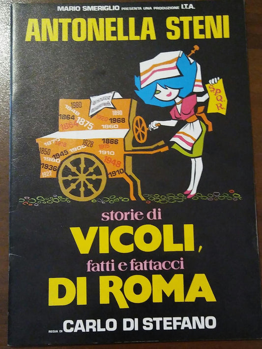 Storie Di Vicoli Fatti E Fattacci Di Roma - copertina