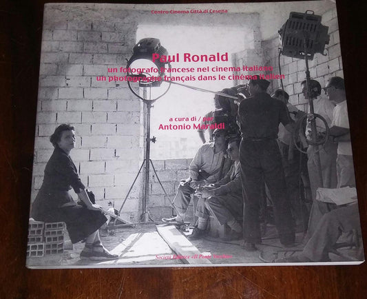 Paul Ronald. Un fotografo francese nel cinema italiano - copertina