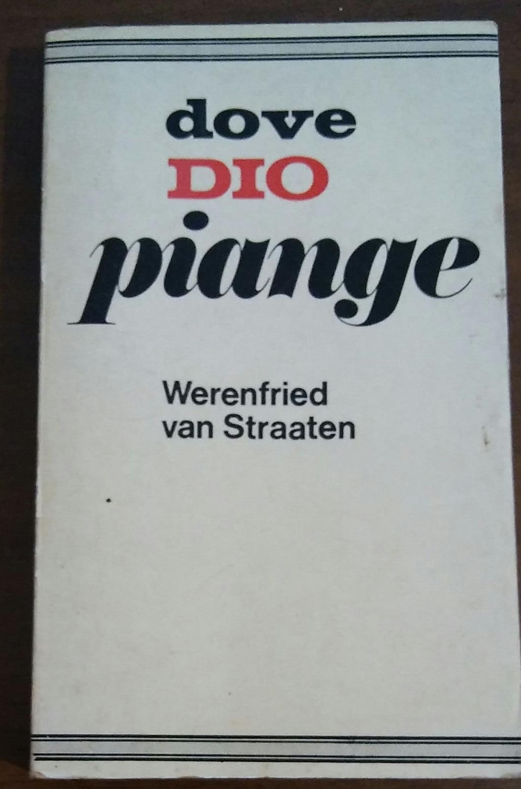 dove dio piange 1969 - copertina