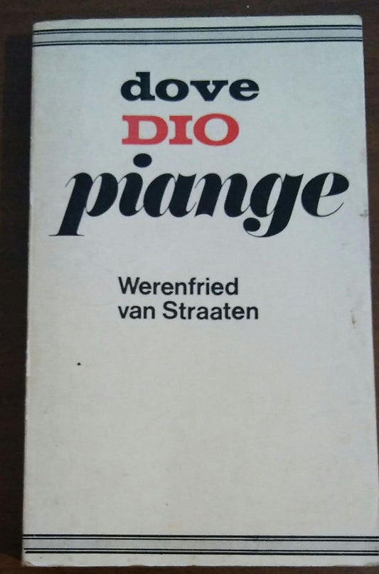 dove dio piange 1969 - copertina