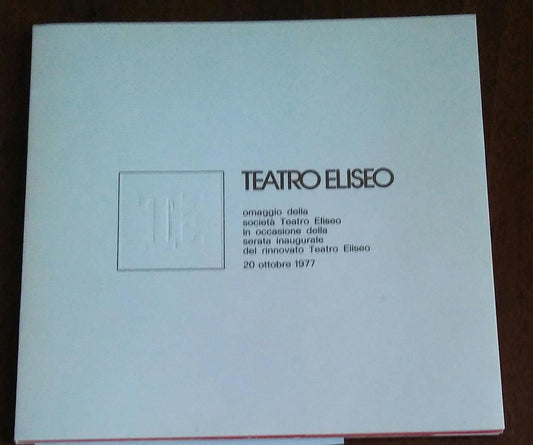 Compagnia diprosa del teatro eliseo  enrico IV - copertina