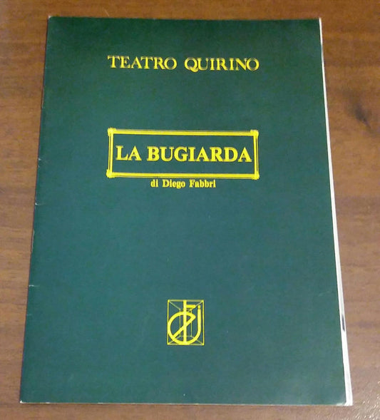 TEATRO QUIRINO LA BUGIARDA - copertina