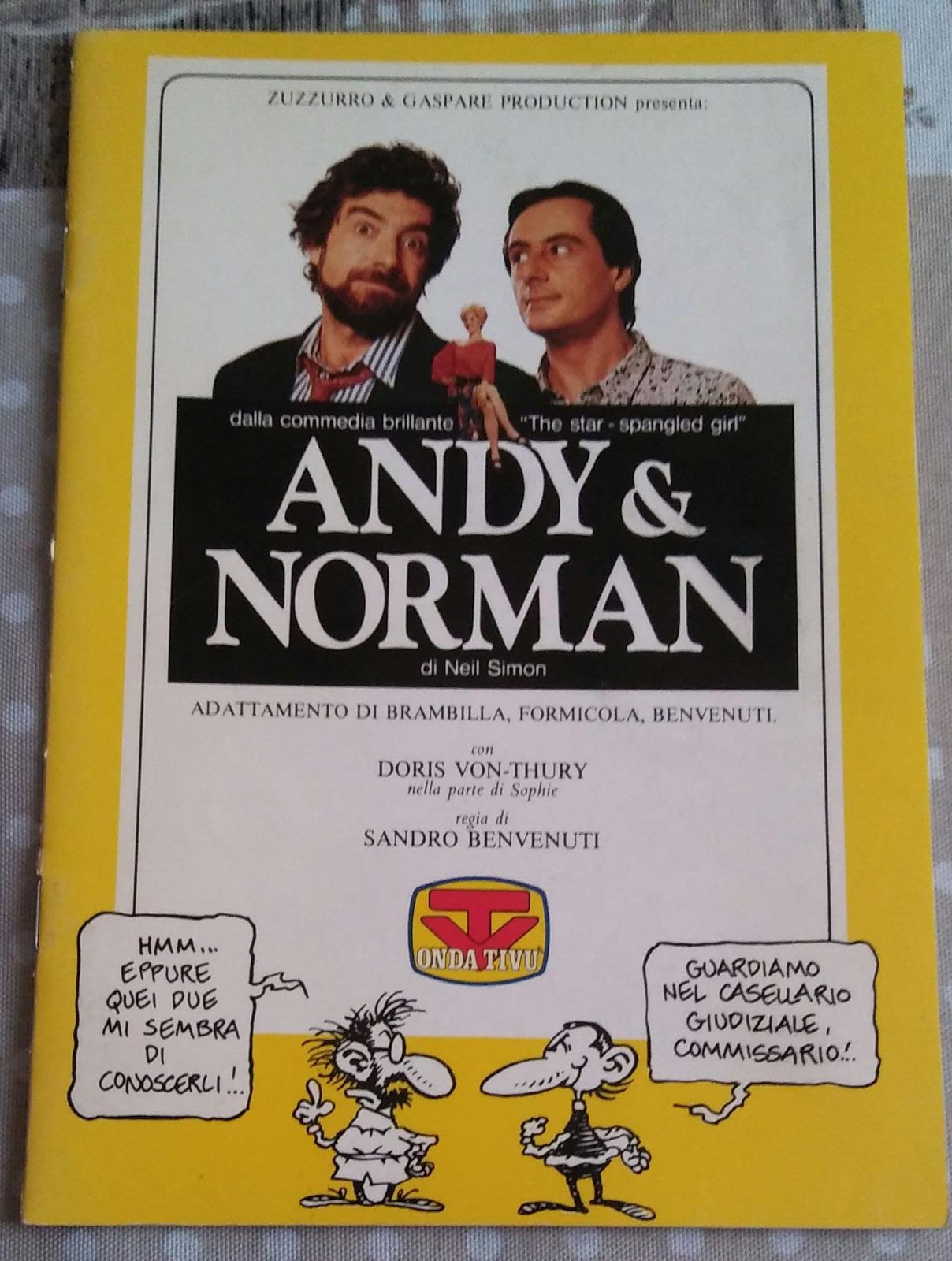 ANDY&NORMAN ZUZZURRO&GASPARE - copertina