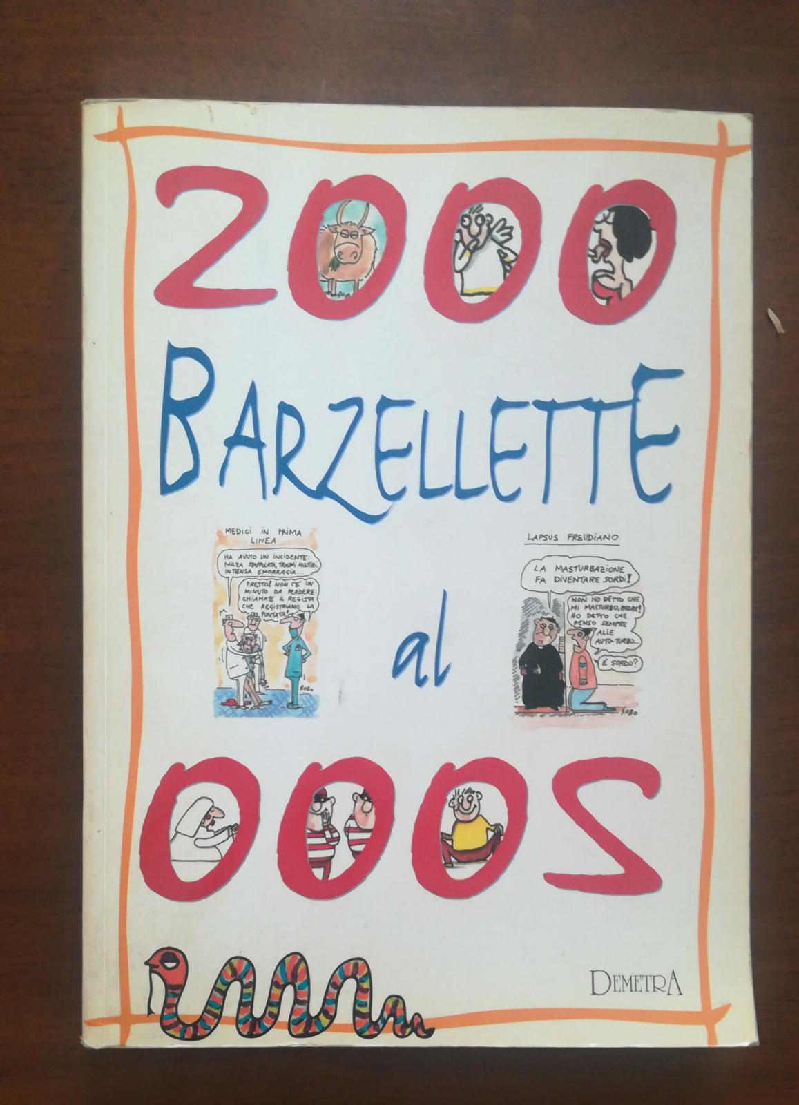 Duemila barzellette al 2000 - copertina