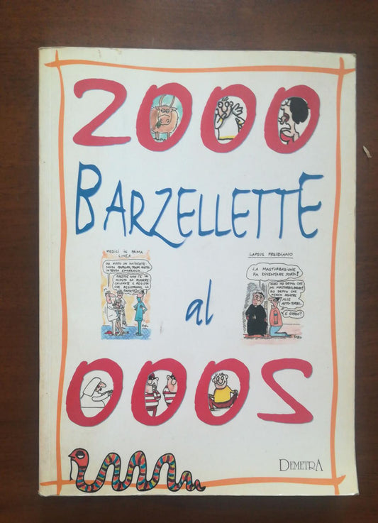 Duemila barzellette al 2000 - copertina