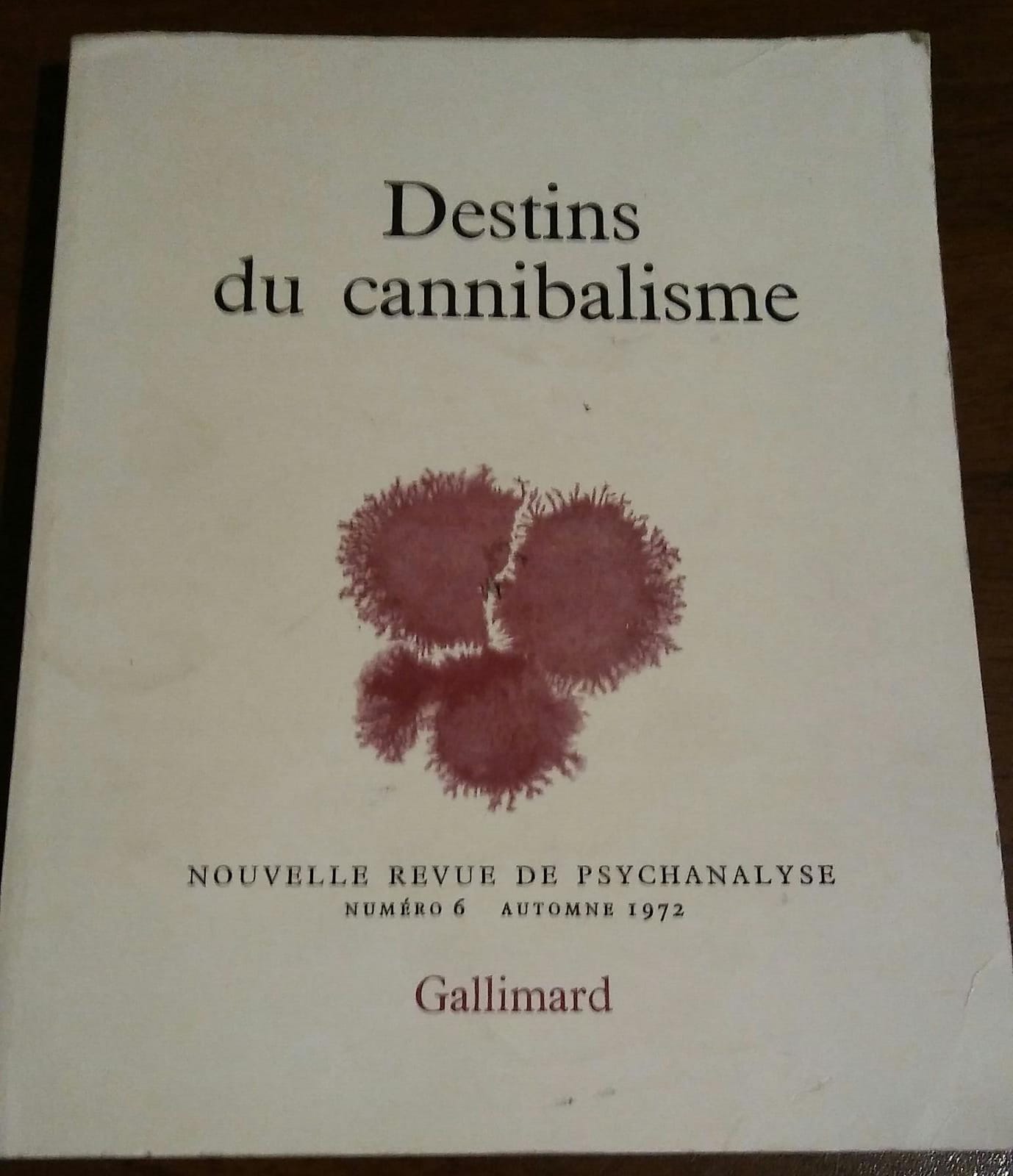 DESTINS DU CANNIBALISME - copertina