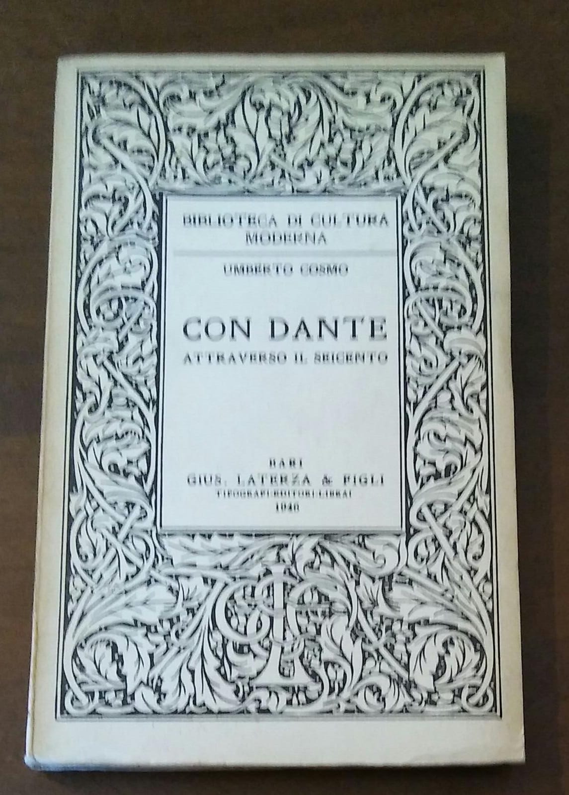 CON DANTE - copertina