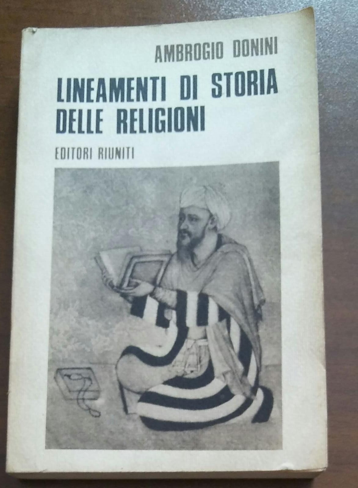 Lineamenti di storia delle religioni . - copertina