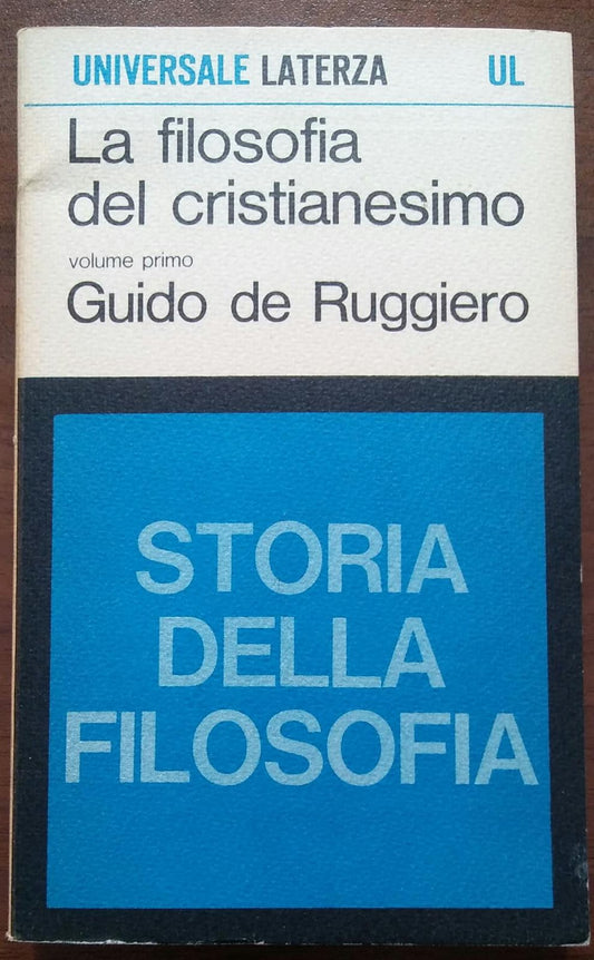 LA FILOSOFIA DEL CRISTIANESIMO STORIA DELLA FILOSOFIA - copertina