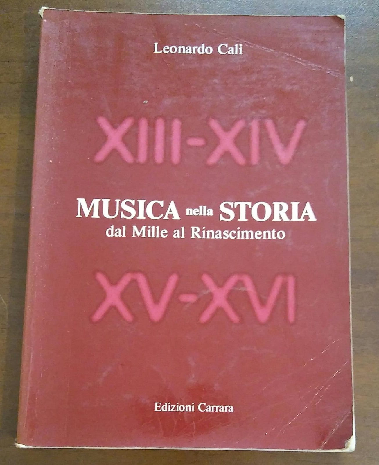 MUSICA NELLA STORIA DAL MILLE AL RINASCIMENTO - copertina
