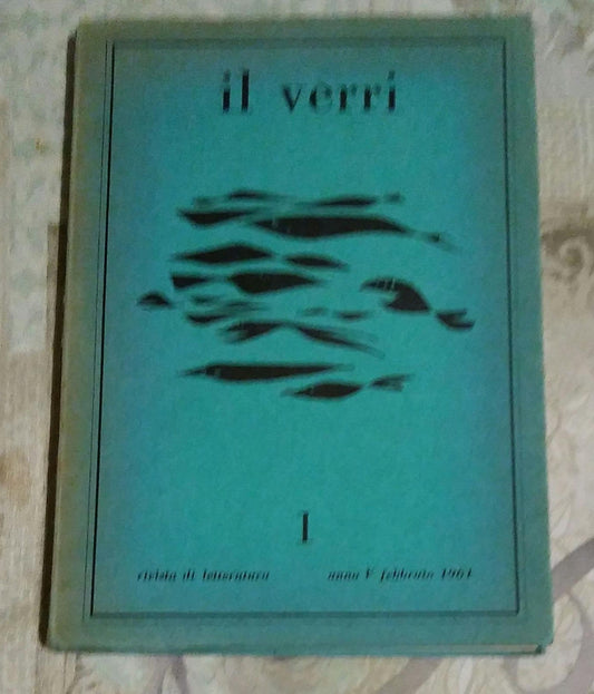 IL VERRI RIVISTA DI LETTERATURA - copertina