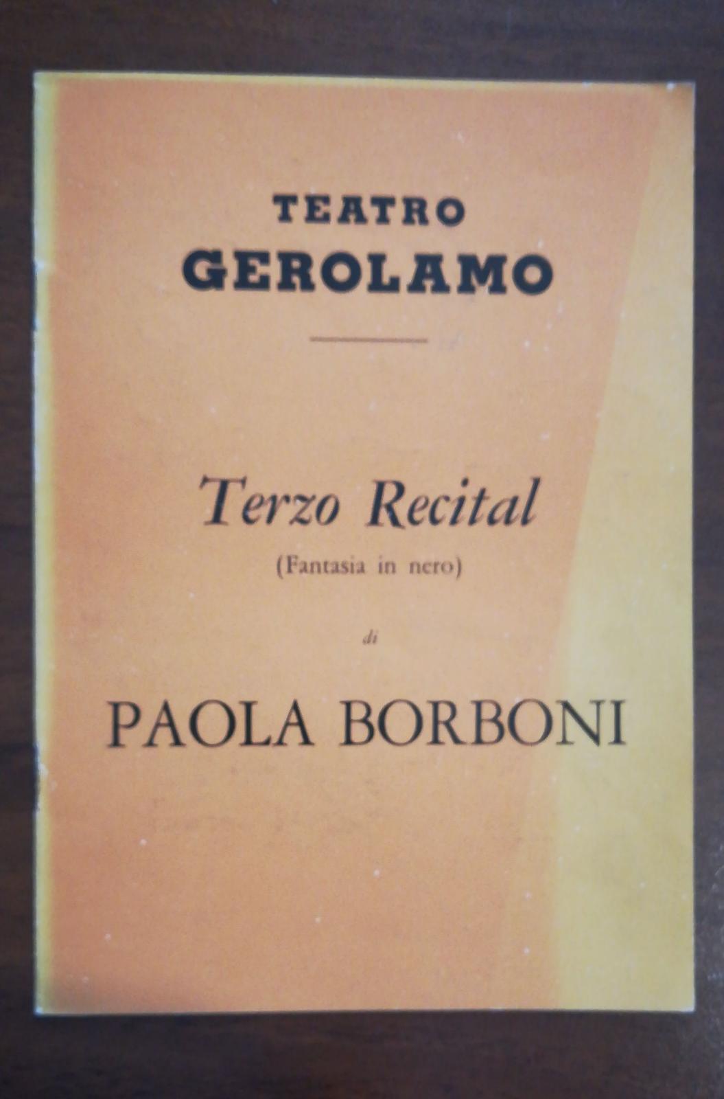 TEATRO GEROLAMO - copertina