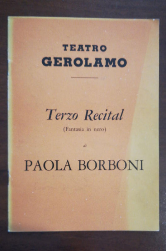 TEATRO GEROLAMO - copertina