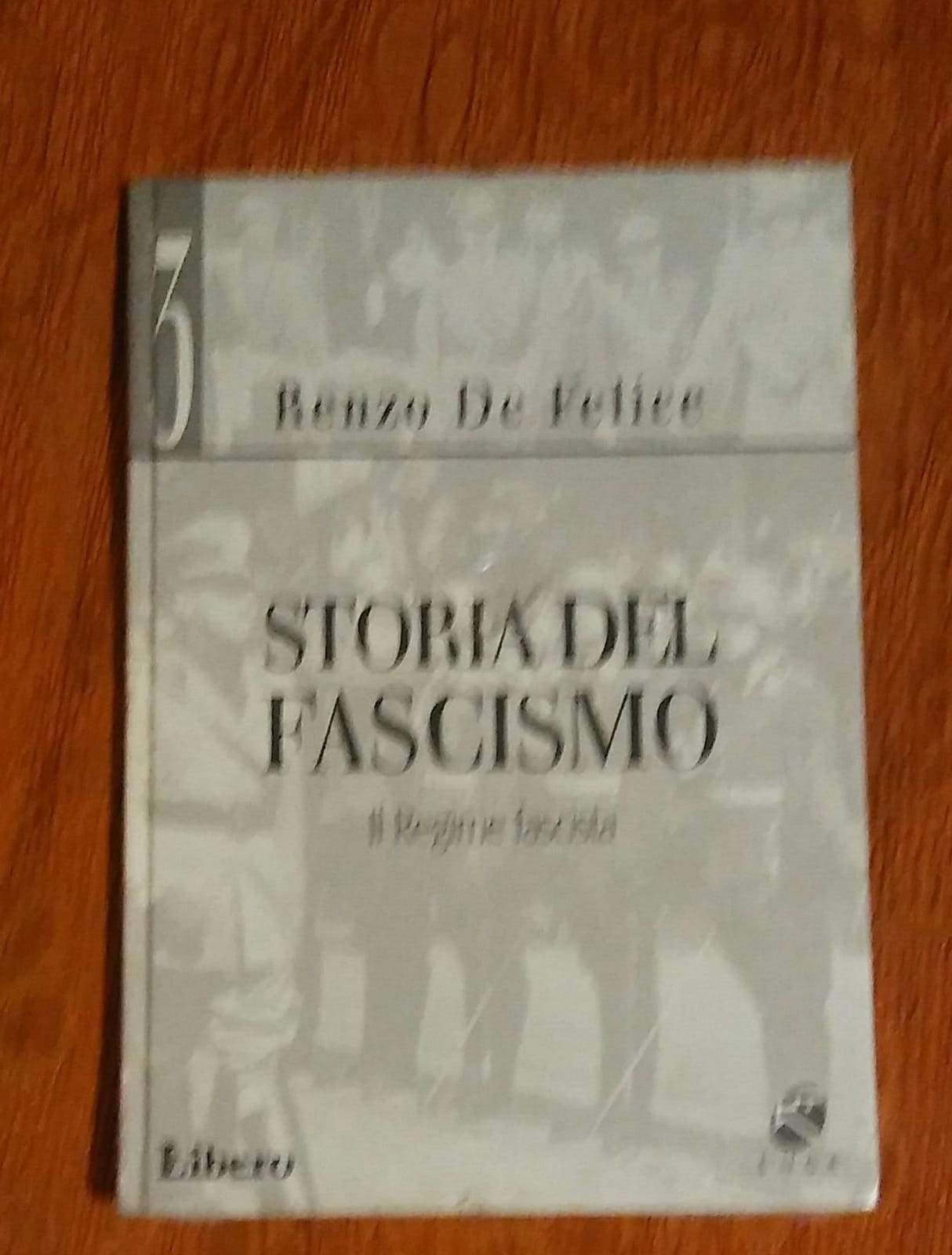 STORIA DEL FASCISMO IL REGIME FASCISTA - copertina