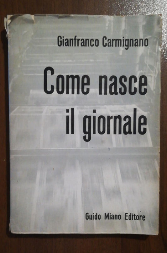 COME NASCE IL GIORNALISMO - copertina