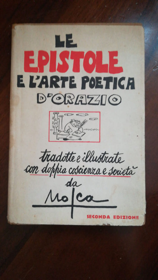 LE EPISTOLE E L'ARTE POETICA DI ORAZIO - copertina