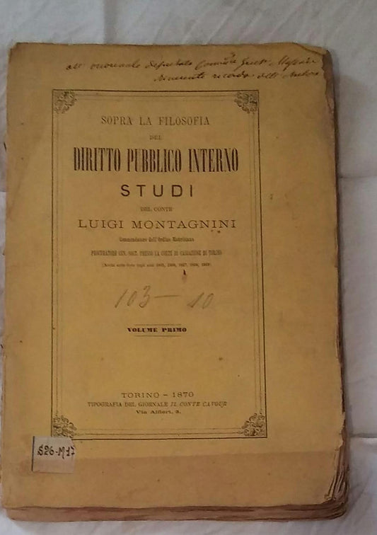 DIRITTO PUBBLICO INTERNO - copertina