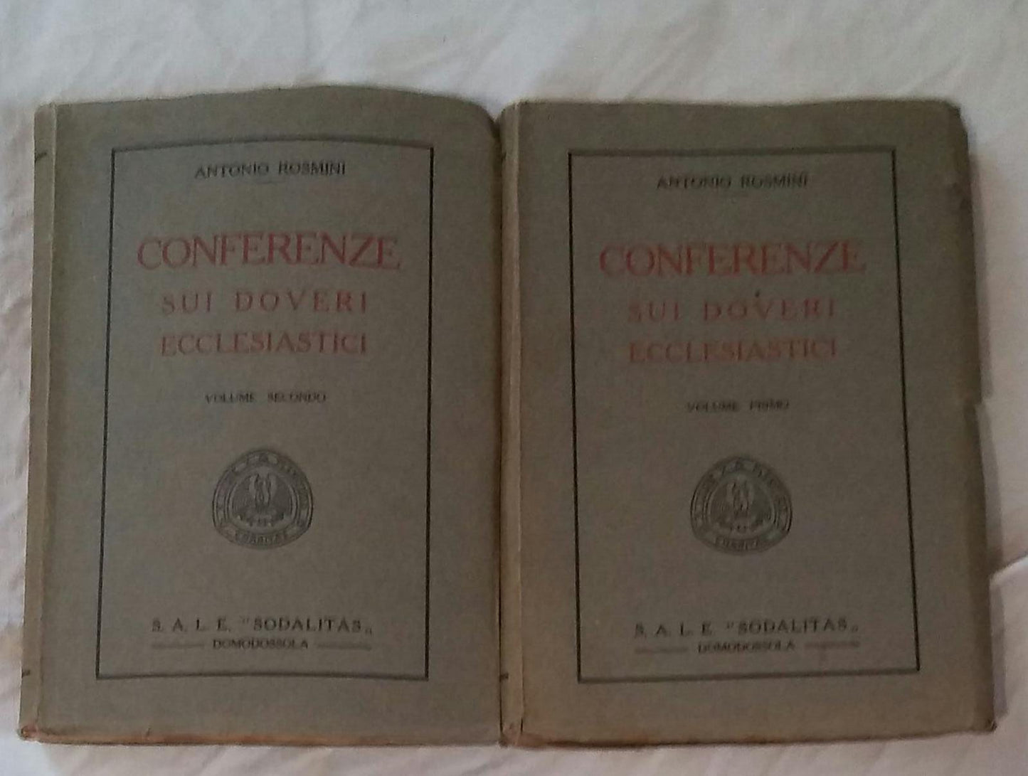 Conferenze sui doveri ecclesiastici - copertina