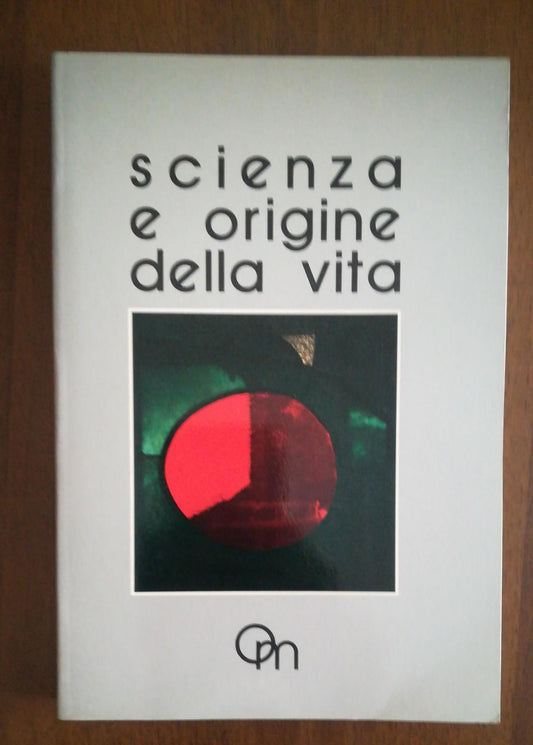 Scienza e origine della vita - copertina