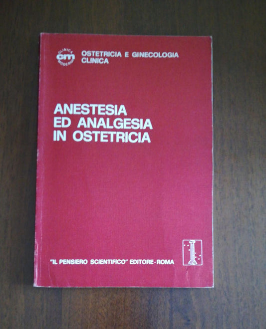 anestesia ed analgesia in ostetricia - copertina