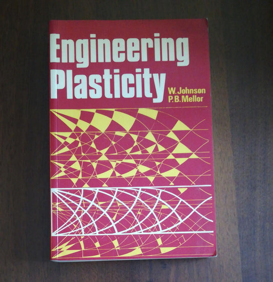 Engineering Plasticity - copertina