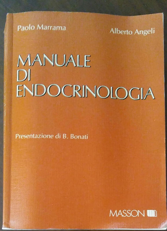 Manuale di endocrinologia - copertina