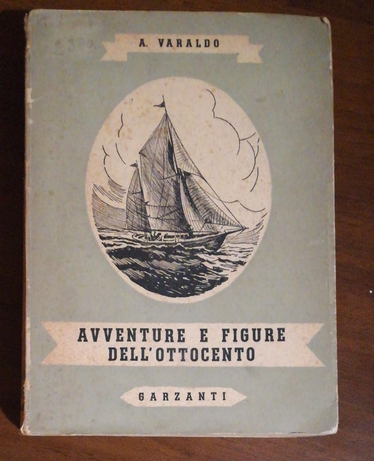 Avventure e figure dell'ottocento - copertina