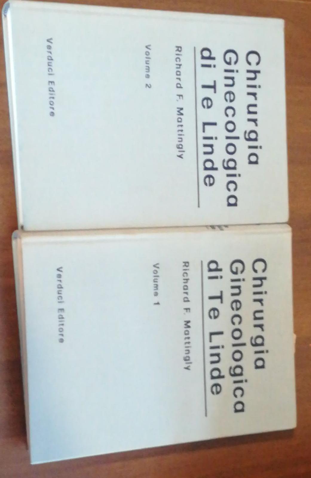 CHIRURGIA GINECOLOGICA DI TE LINDE VOL 1 E 2 - copertina