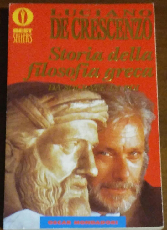 STORIA DELLA FILOSOFIA GRECA - copertina