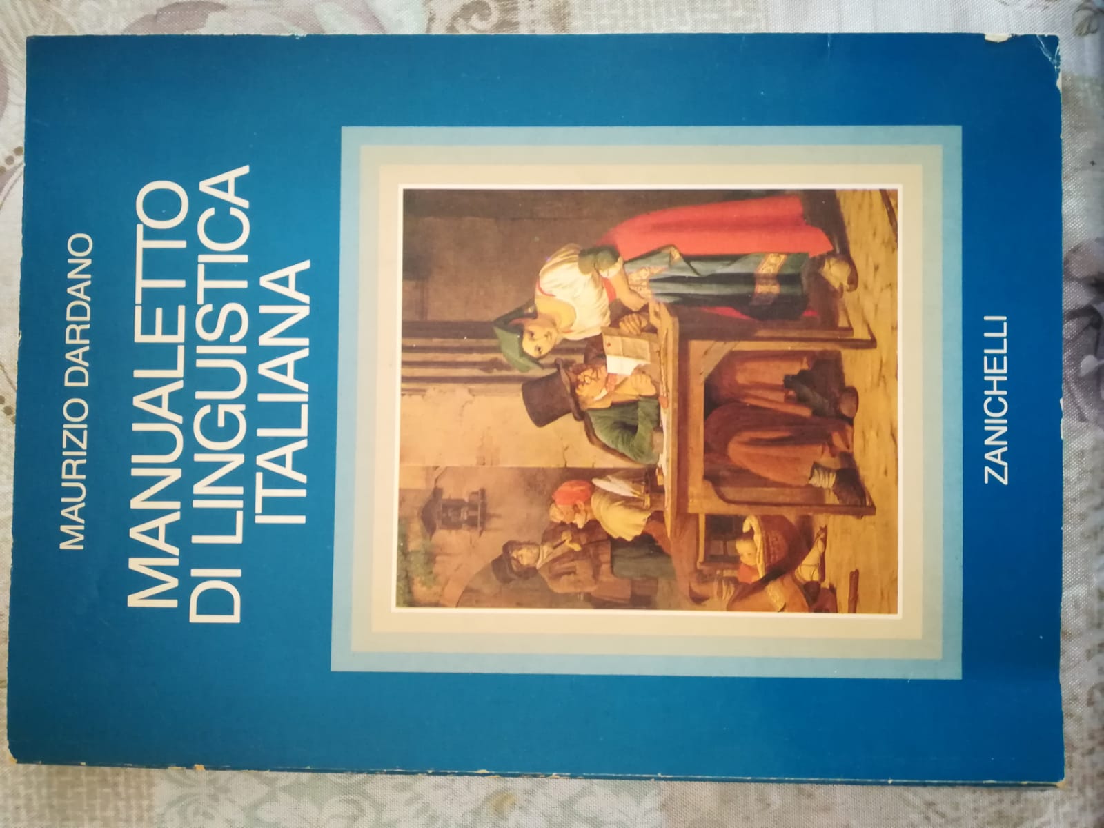 MANUALETTO DI LINGUISTICA ITALIANA - copertina
