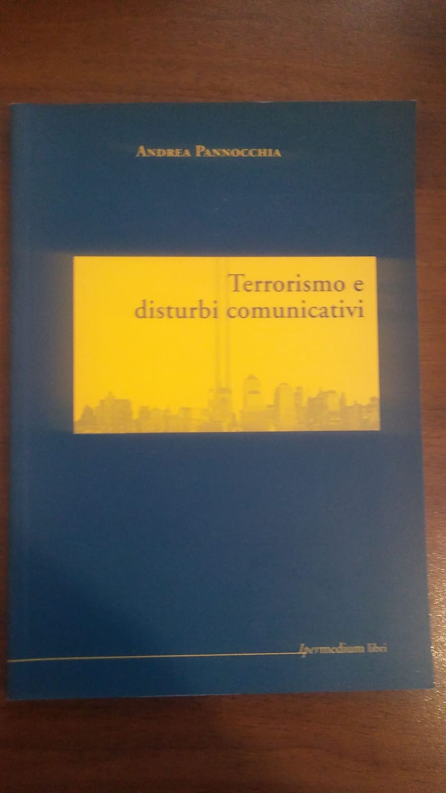 Terrorismo e disturbi comunicativi - copertina
