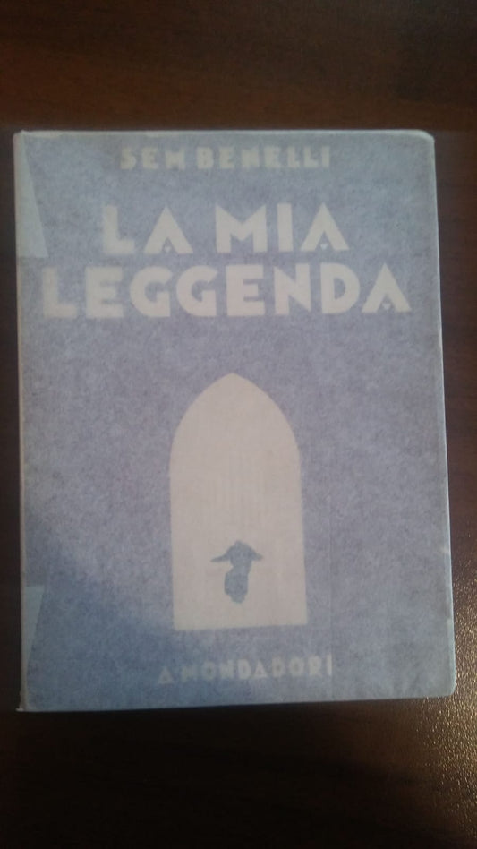 La mia leggenda. Prima edizione, in parte autobiografico. - copertina