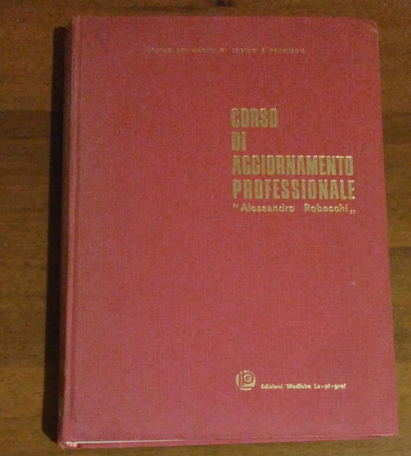 CORSO DI AGGIORNAMENTO PROFESSIONALE - copertina