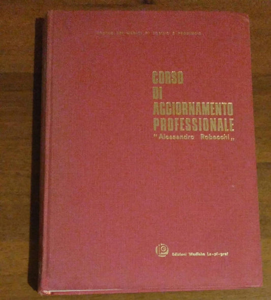 CORSO DI AGGIORNAMENTO PROFESSIONALE - copertina