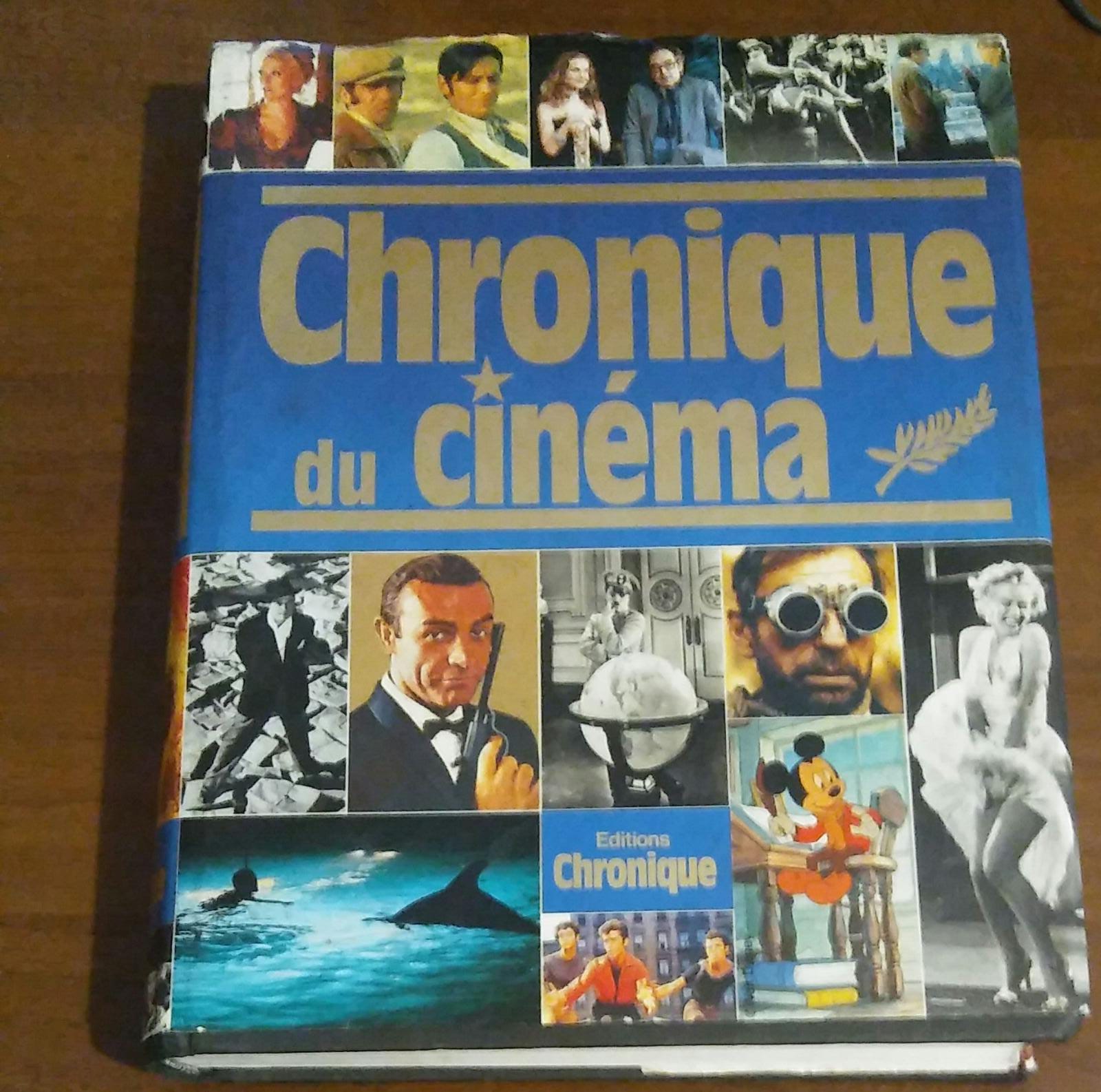 CHRONIQUE DU CINEMA - copertina