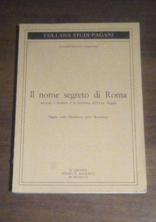 IL NOME SEGRETO DI ROMA - copertina