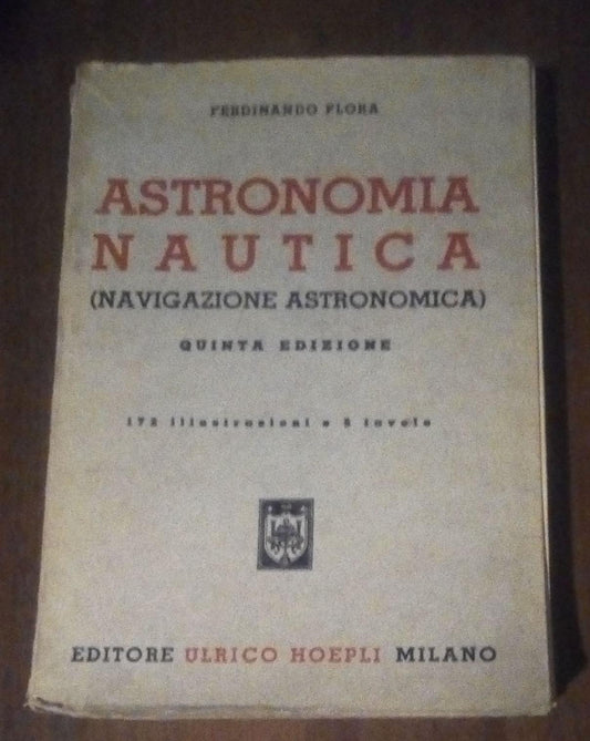 ASTRONOMIA NAUTICA QUINTA EDIZIONE - copertina
