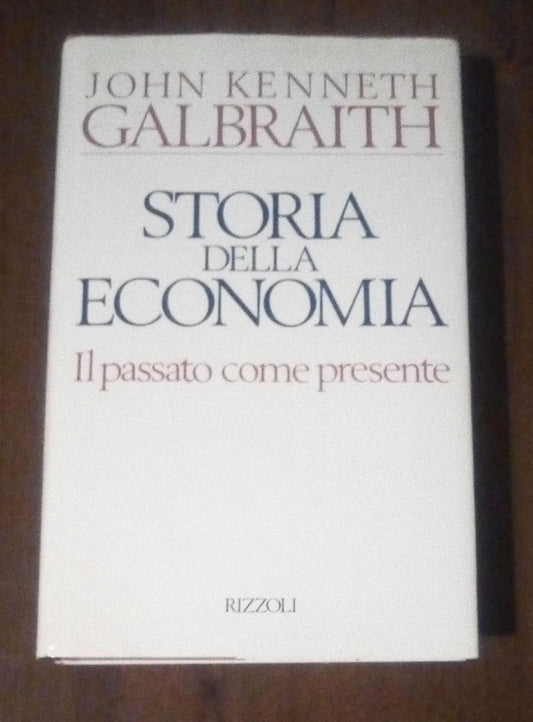 Storia della economia - copertina