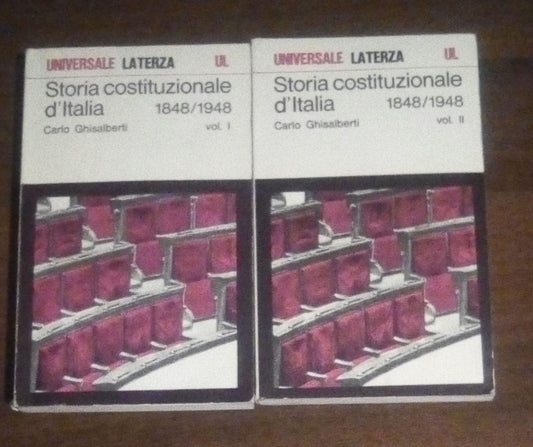 Storia Costituzionale D'Italia - copertina