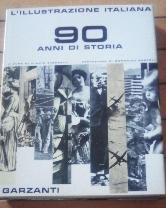 L'ILLUSTRAZIONE ITALIANA 90 ANNI DI STORIA - copertina