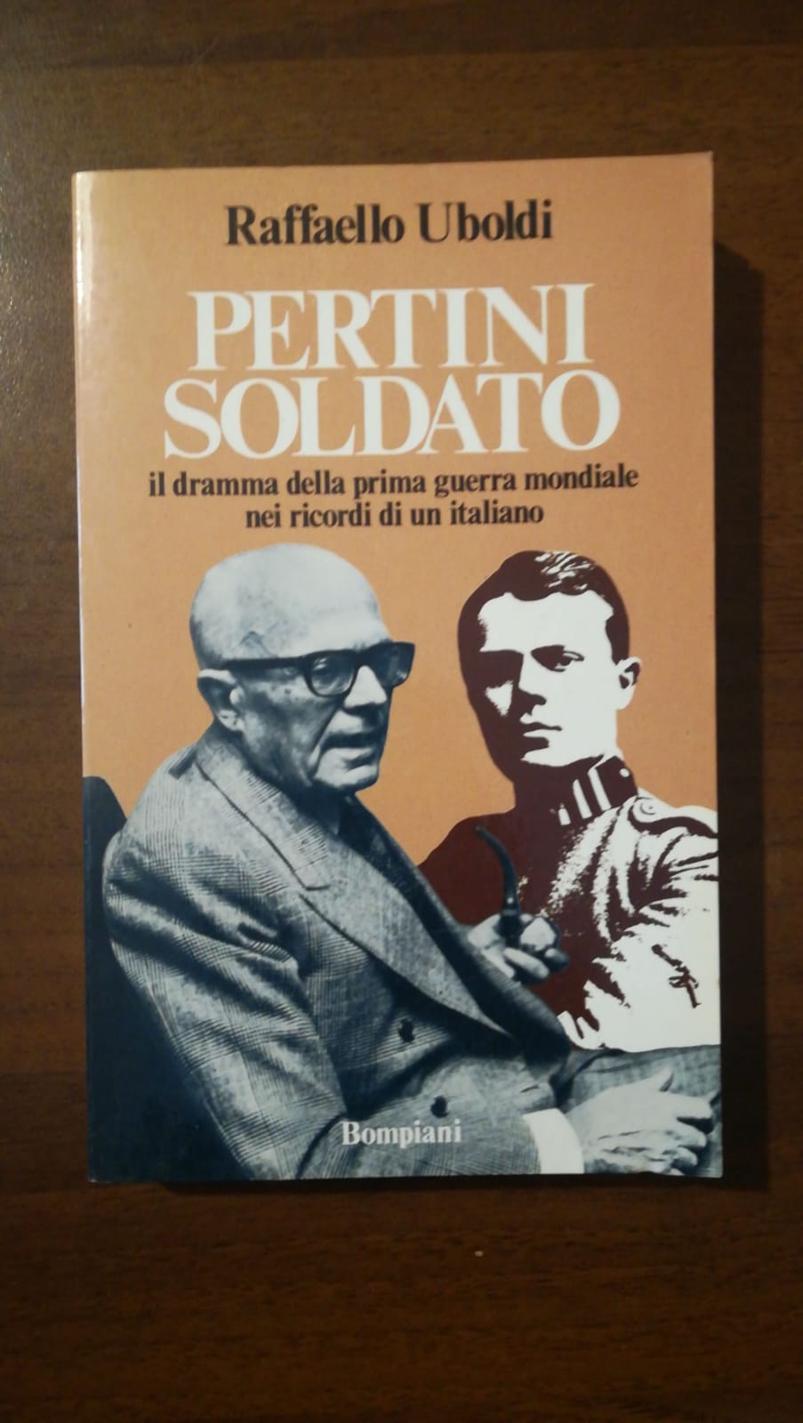 Pertini soldato. Il dramma della prima guerra mondiale nei ricordi di un italiano - copertina