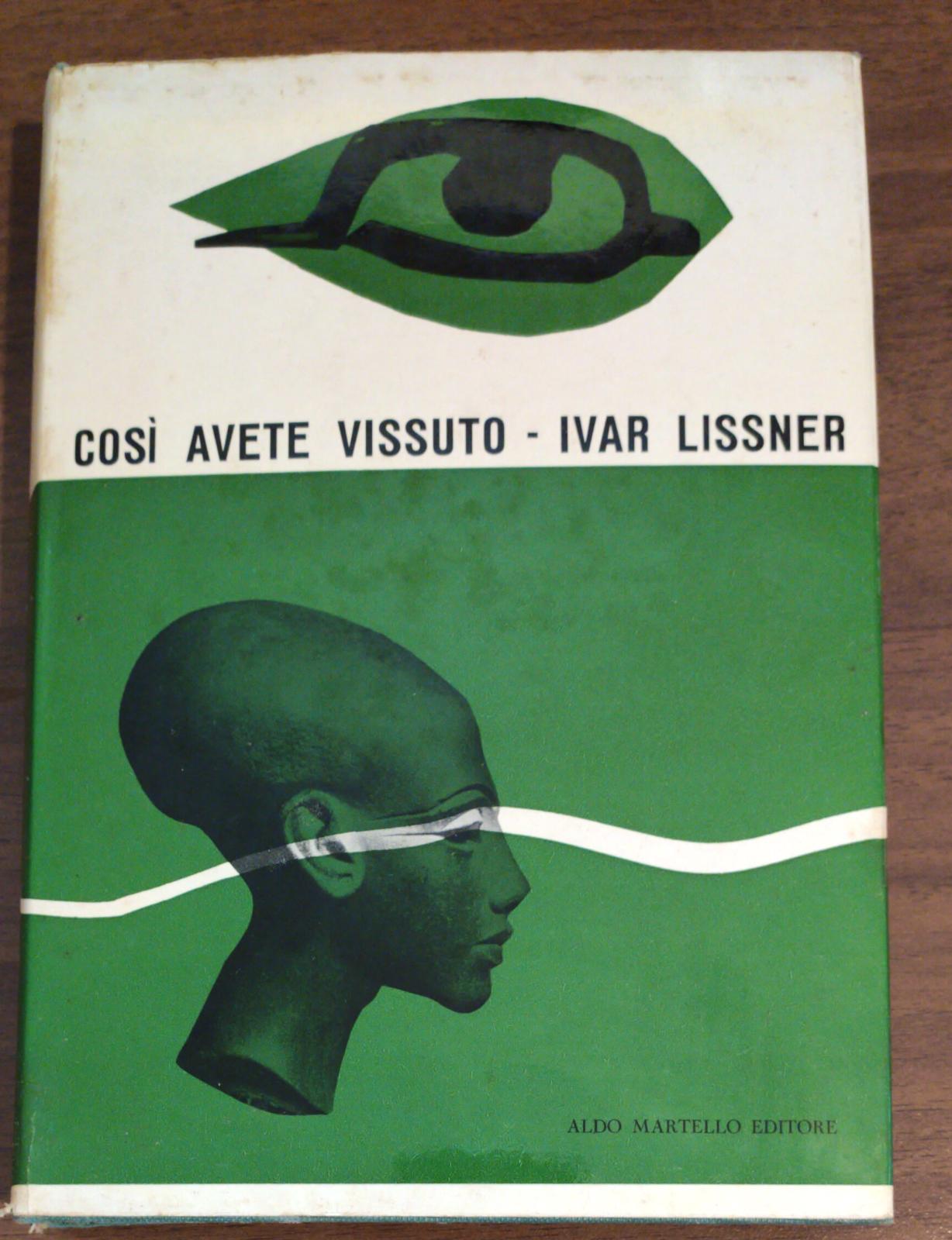 COSì AVETE VISSUTO - copertina