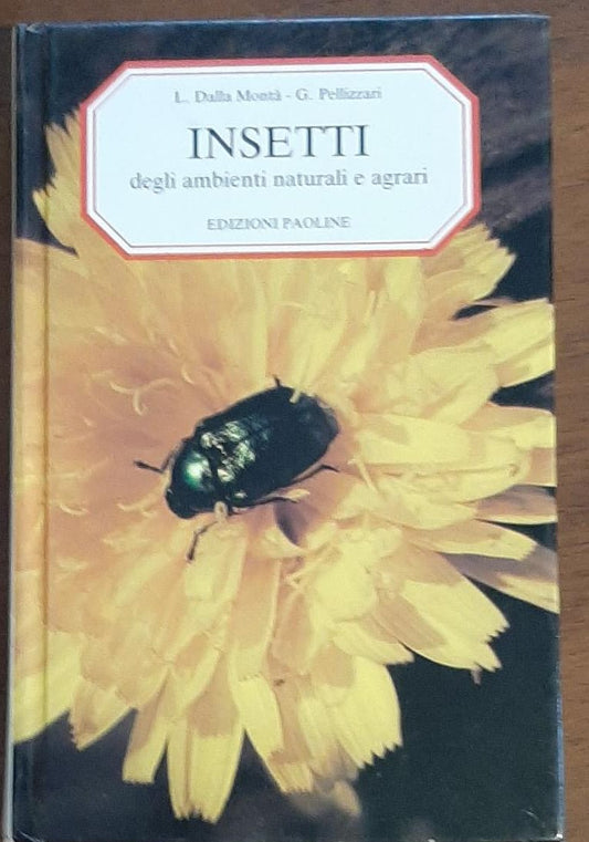 Insetti degli ambienti naturali e agrari - copertina